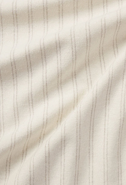 Silk Linen Button-Up Cloak